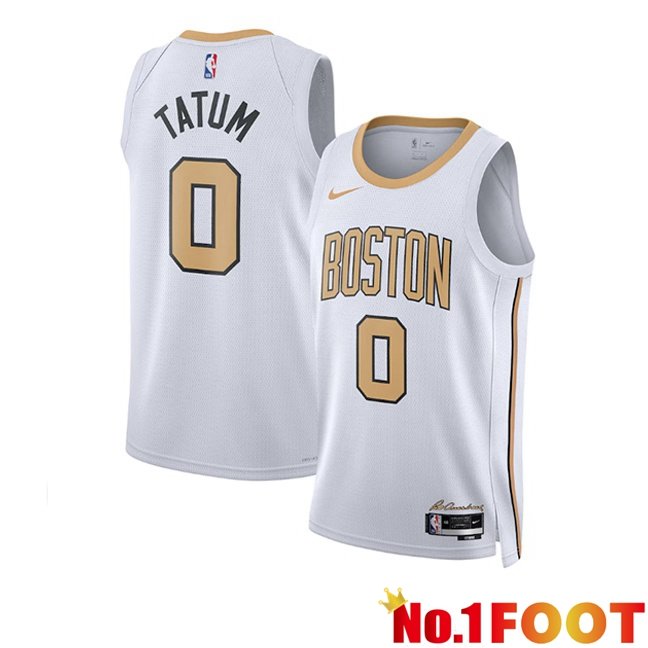 NBA Boston Celtics (Jayson Tatum 0)Jersey White 2025/2026