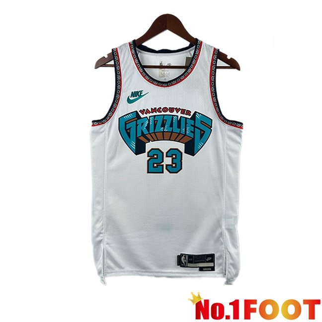 NBA Memphis Grizzlies (Derrick Pink 23)Jersey White 2024/2025