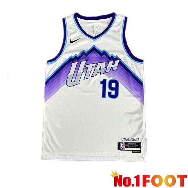 NBA Utah Jazz (Ace Bailey 19)Jersey White 2025/2026