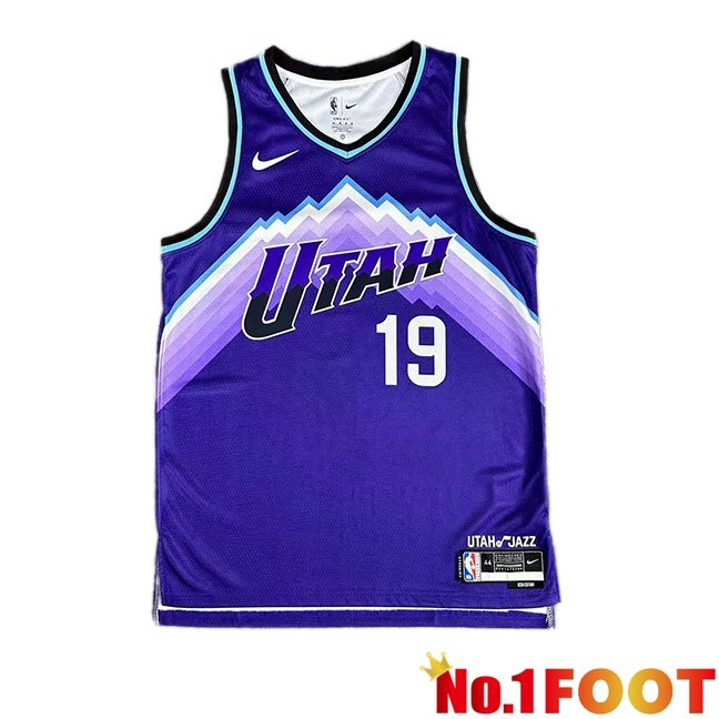NBA Utah Jazz (Ace Bailey 19)Jersey Purple 2025/2026