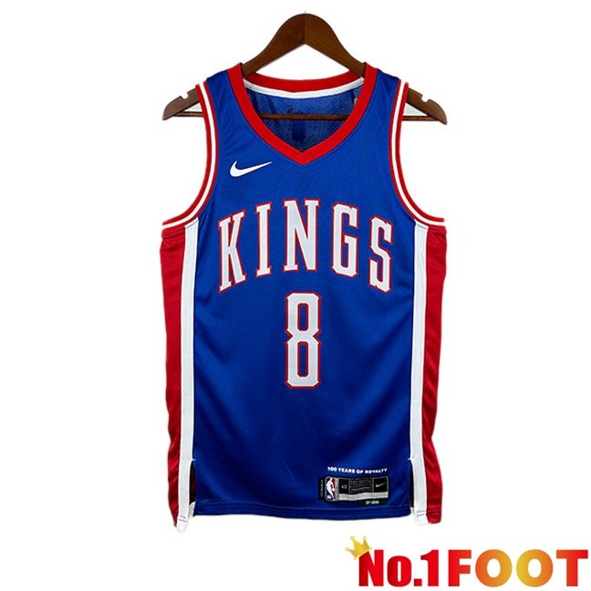 NBA Sacramento Kings (Zach LaVine 8)Jersey Blue 2024/2025