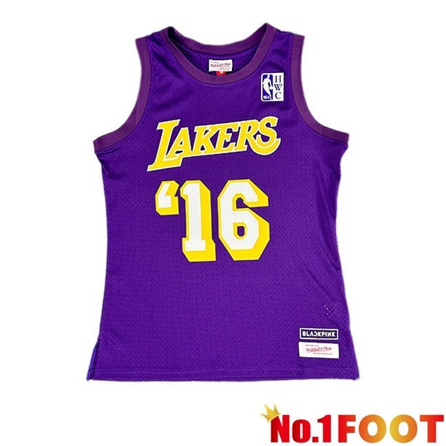 NBA Los Angeles Lakers Blackpink Jersey Special Edition Purple 2025/2026
