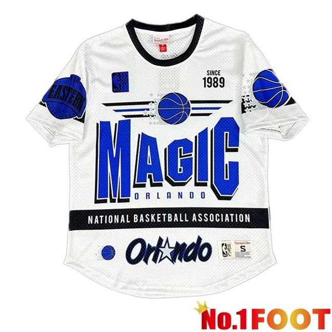 NBA Orlando Magic Jersey Special Edition Retro White Blue 2025/2026