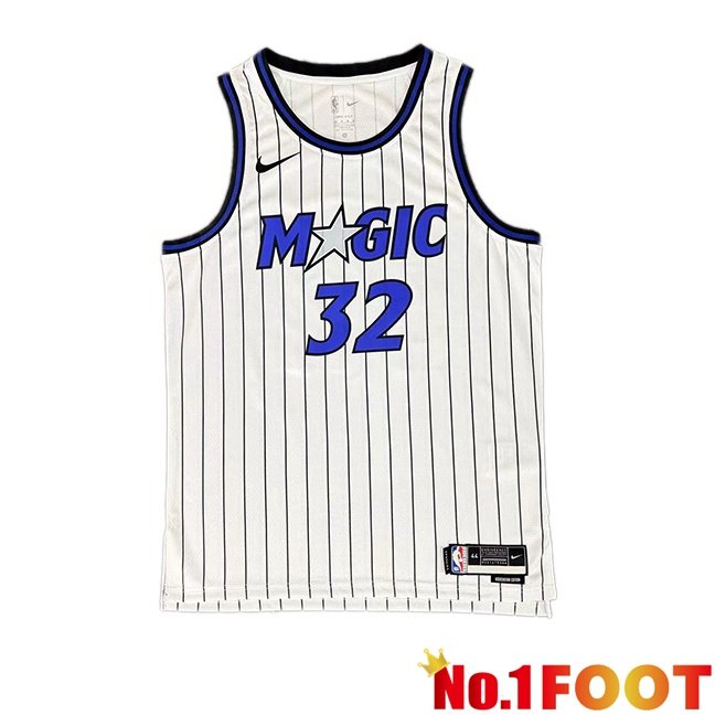 NBA Orlando Magic (Shaquille O'Neal 32)Jersey White 2025/2026