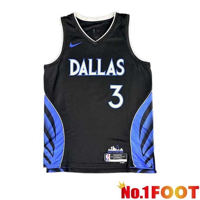 NBA Dallas Mavericks (Anthony Davis 3)Jersey Black 2025/2026