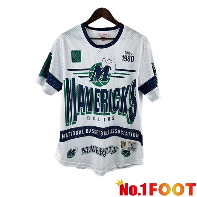 NBA Dallas Mavericks Jersey Special Edition Retro Green White 2025/2026