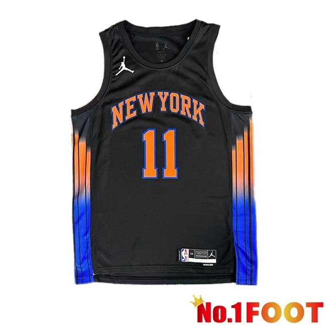 NBA New York Knicks (Jalen Brunson 11)Jersey Black 2025/2026