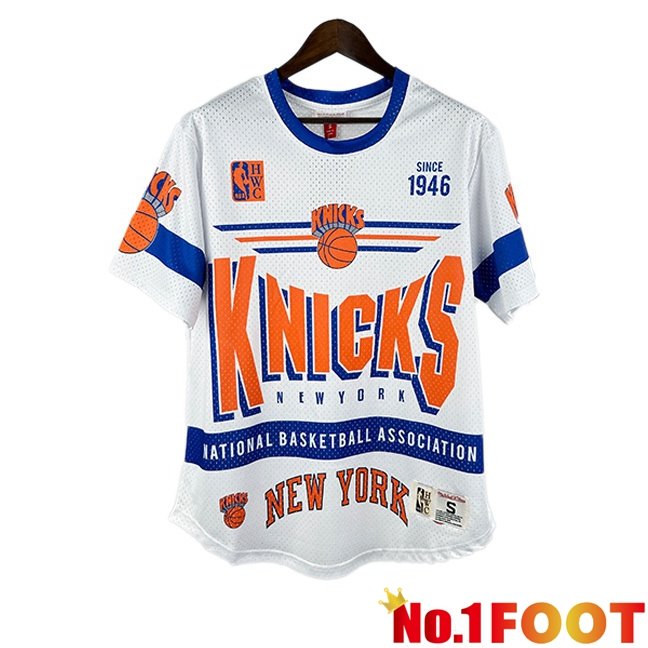 NBA New York Knicks Jersey Special Edition Retro White Orange 2025/2026