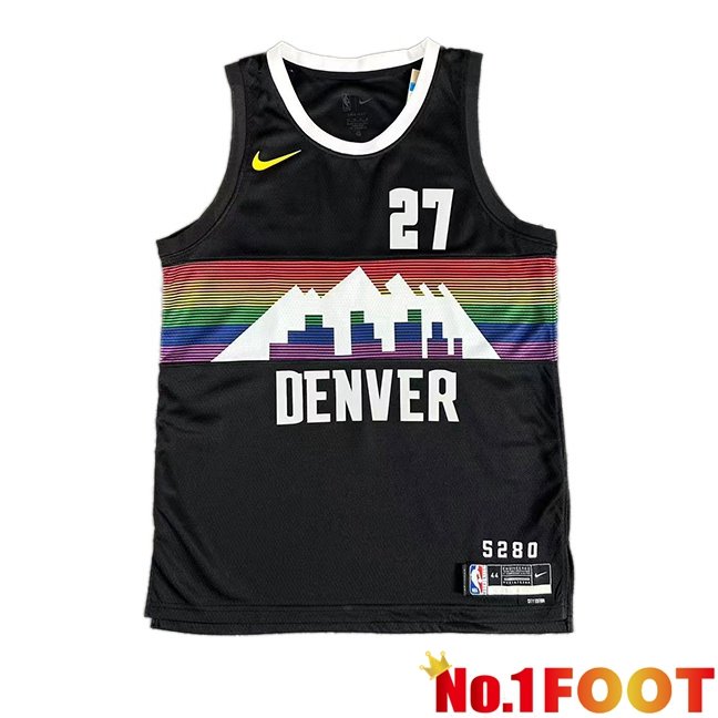 NBA Denver Nuggets (Jamal Murray 27)Jersey Black 2025/2026
