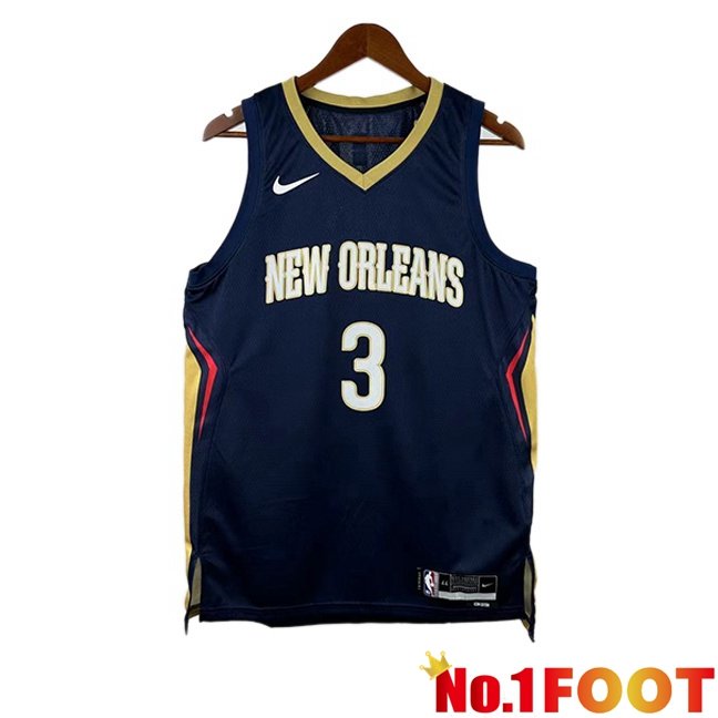 NBA New Orleans Pelicans (Jordan Poole 3)Jersey Special Edition Blue Royal