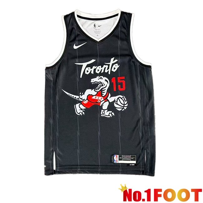 NBA Toronto Raptors (Vince Carter 15)Jersey Black 2025/2026