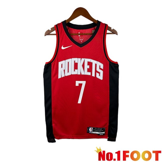NBA Houston Rockets (Kevin Durant 7)Jersey Red 2022/2023