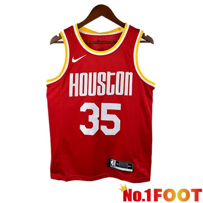 NBA Houston Rockets (Kevin Durant 35)Jersey Retro Red
