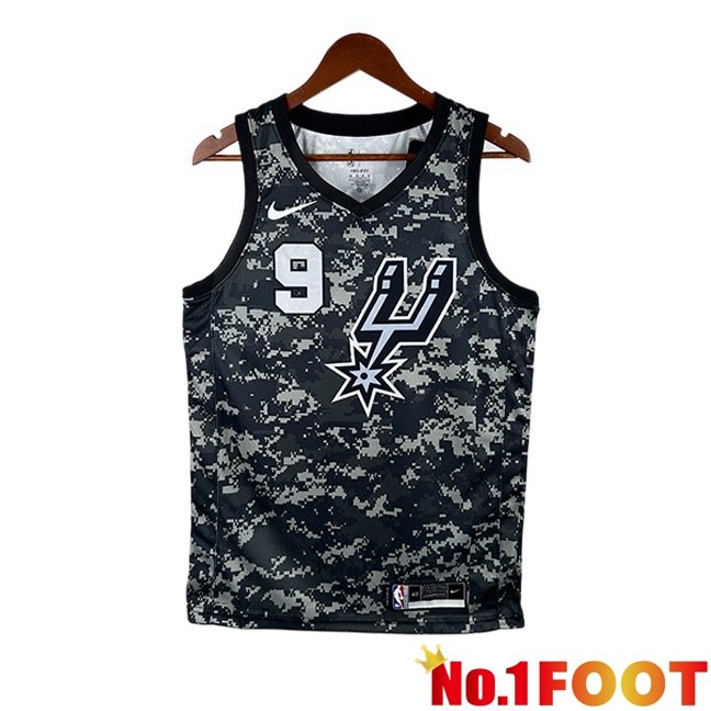 NBA San Antonio Spurs (Tony Parker 9)Jersey Special Edition Black 2025/2026