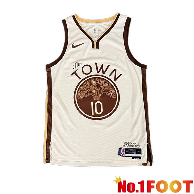 NBA Golden State Warriors (Jimmy Butler III 10)Jersey Yellow 2025/2026