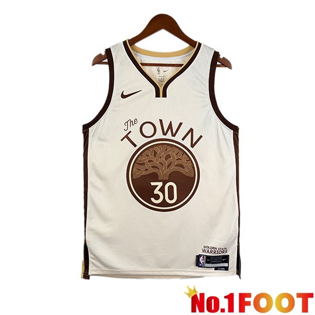 NBA Golden State Warriors (Stephen Curry 30)Jersey Yellow 2025/2026
