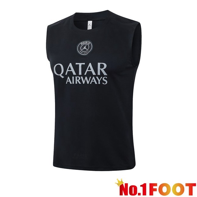 Paris PSG Soccer Vest Black 2026/2027
