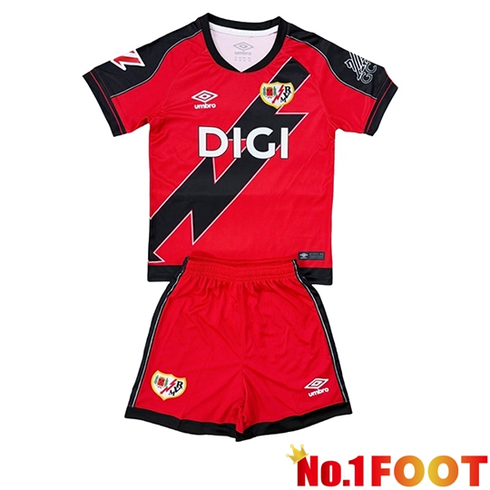Rayo Vallecano Kids Away Soccer Jersey 2025/2026