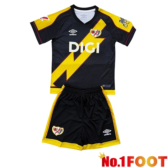 Rayo Vallecano Kids Third Soccer Jersey 2025/2026