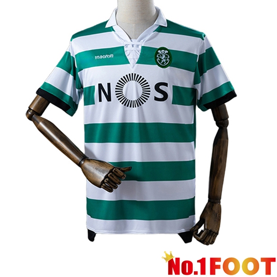 Sporting CP Retro Home Soccer Jersey 2018/2019