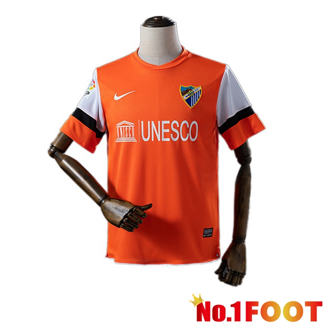 Malaga Retro Third Soccer Jersey Orange 2012-2013