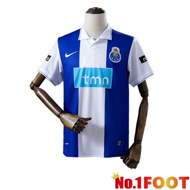 FC Porto Retro Home Soccer Jersey Blue White 2009-2010
