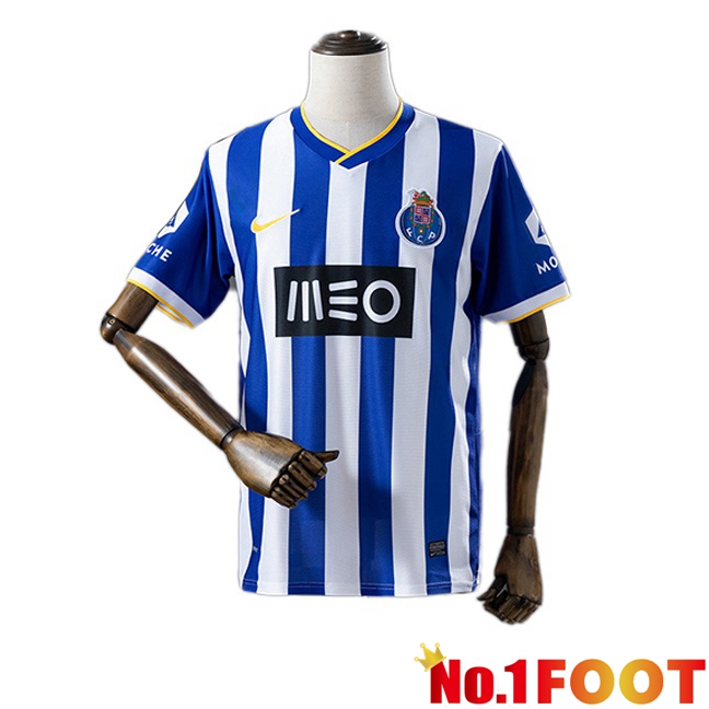 FC Porto Retro Home Soccer Jersey Blue White 2013-2014
