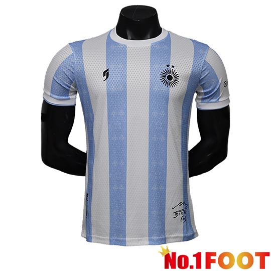 Argentina Soccer Jersey Special Edition White/Blue 2026/2027