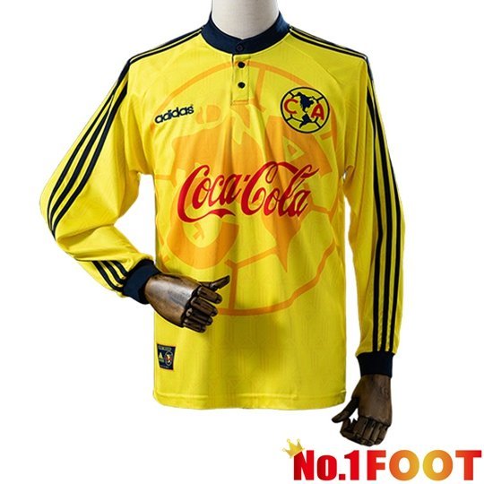 Club America Retro Home Soccer Jersey Long sleeve 1997/1998