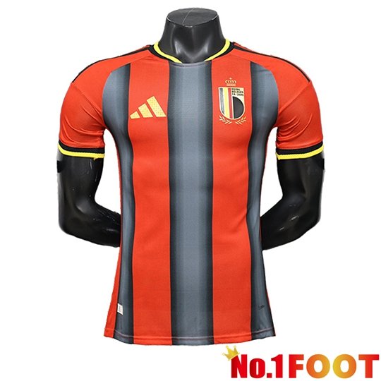 Belgium Soccer Jersey Special Edition Red/Grey 2026/2027