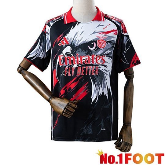 Benfica Soccer Jersey Special Edition Black/White 2026/2027