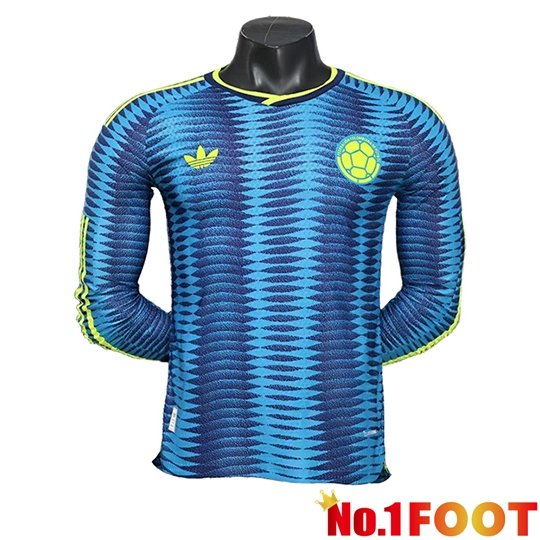 Colombia Away Soccer Jersey Long sleeve Soccer World Cup 2026