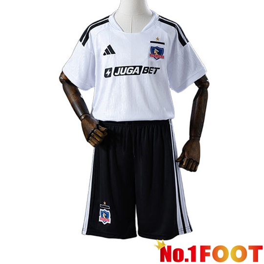 Colo-Colo Kids Home Soccer Jersey 2026/2027