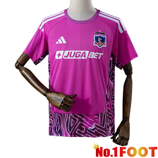 Colo-Colo Goalkeeper Soccer Jersey Purple 2026/2027