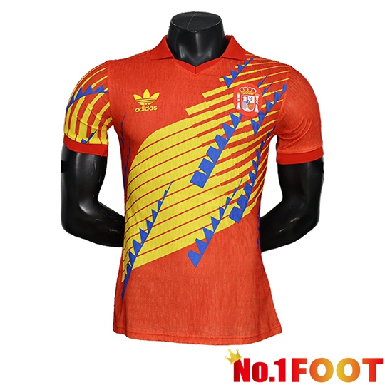 Spain Soccer Jersey Special Edition Yellow/Red 2026/2027