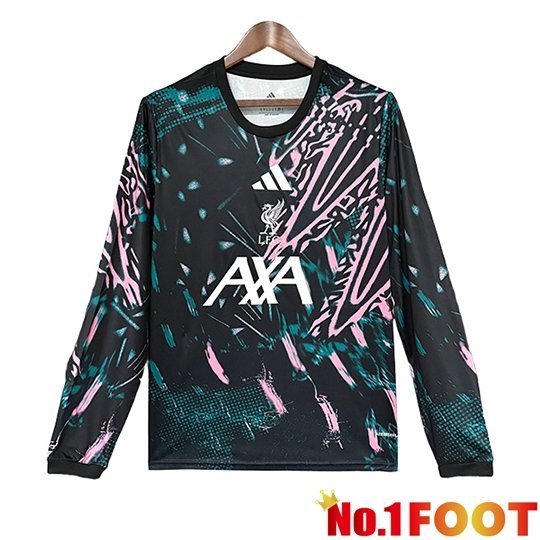 Liverpool Long sleeve Soccer Jersey Special Edition Black 2026/2027