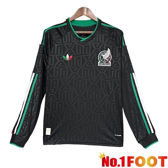 Mexico Long sleeve Soccer Jersey Special Edition Black 2026/2027