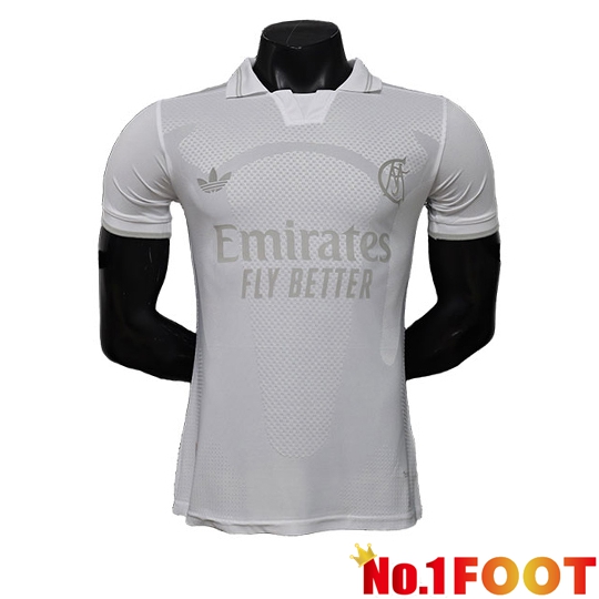 Real Madrid Soccer Jersey 125th Anniversary Edition White 2026/2027