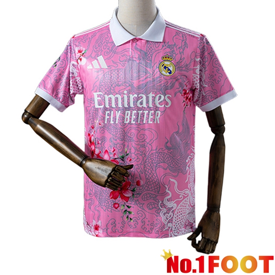 Real Madrid Soccer Jersey Special Edition Pink 2026/2027