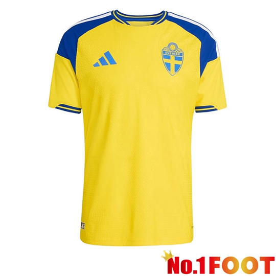 Sweden Home Soccer Jersey Soccer World Cup 2026