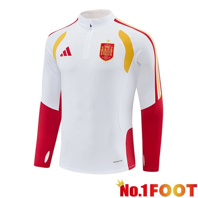 Spain Training Sweatshirt White 2026/2027