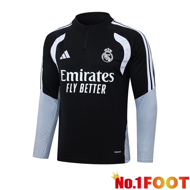 Real Madrid Training Sweatshirt Black 2026/2027