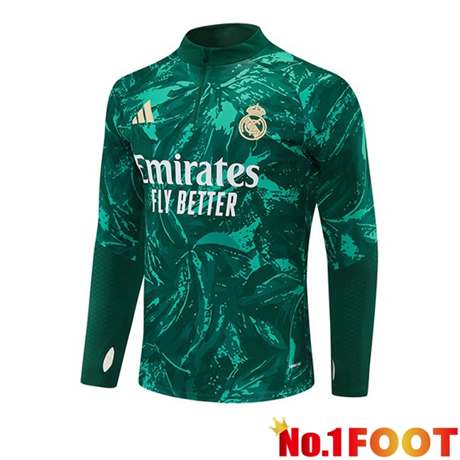 Real Madrid Training Sweatshirt Green 2026/2027