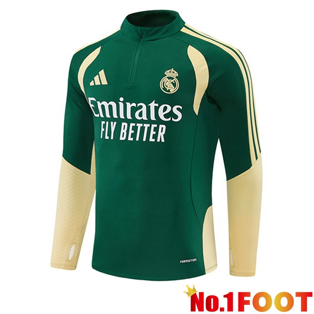Real Madrid Training Sweatshirt Green 2026/2027