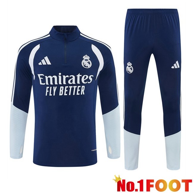Real Madrid kit Training Tracksuit Blue Royal 2026/2027