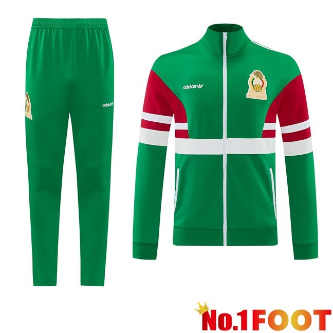 Mexico kit Training Jacket Tracksuit Green 2026/2027
