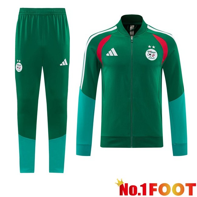 Algeria kit Training Jacket Tracksuit Green 2026/2027