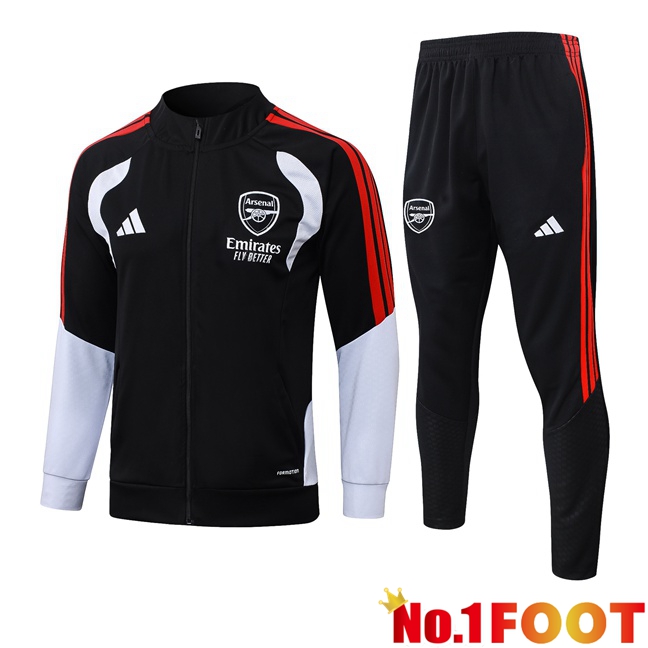 Arsenal kit Training Jacket Tracksuit Black 2026/2027