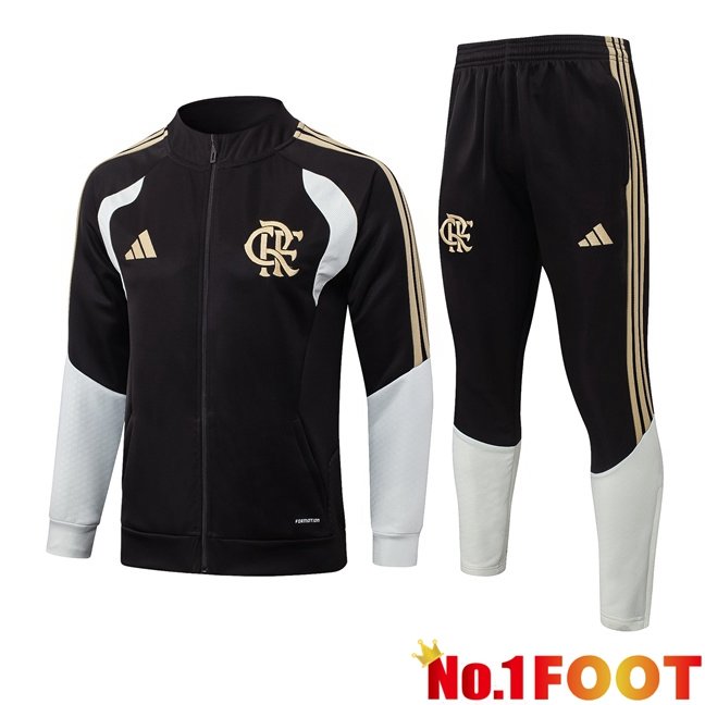 Flamengo kit Training Jacket Tracksuit Black 2026/2027