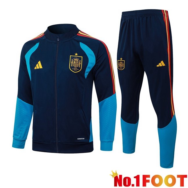 Spain kit Training Jacket Tracksuit Blue Royal 2026/2027